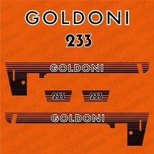 Kit Autocollants Goldoni 233 pour Tracteur – Décalcomanies Aftermarket