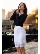 Jupe longue blanche Catalina -