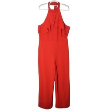 Bebe Jumpsuit Women XL Red