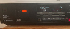 Akai GX-R70 Stereo Cassette Quick Reverse Deck Black Audio AC100V 23W Japan