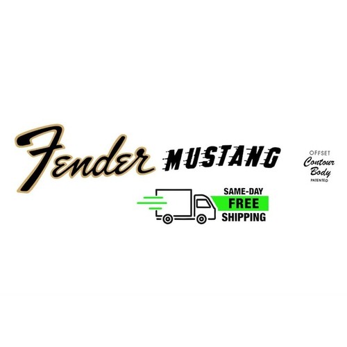 Fender mustang decal - fender,
