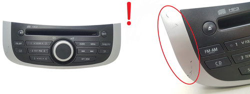 Radio mp3 mitsubishi - cd,