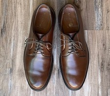 Alden 930 9.5 D B/D Plain Toe Blucher PTB Gunboat Vintage Quad A AAAA USA