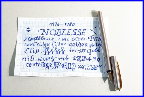 Montblanc noblesse stylo - montblanc,