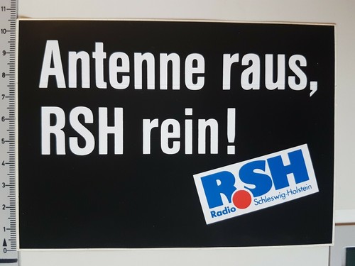 Sticker sticker radio antenna