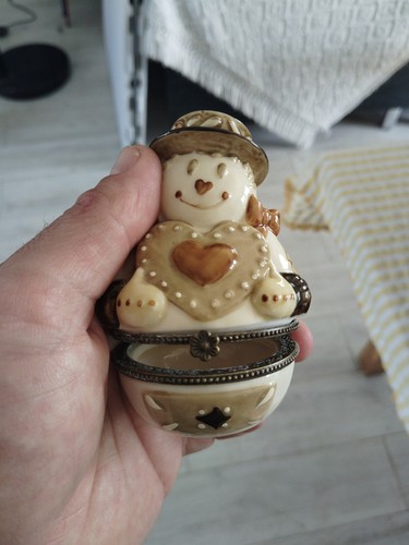 Boîte bonhomme neige en - boîte, de