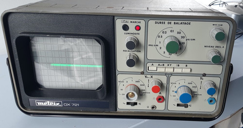 Oscilloscope metrix analogique - oscilloscope,
