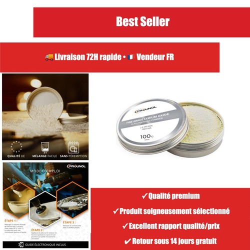 Poudre polir verre - poudre,
