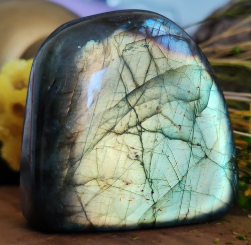 Forme libre labradorite - forme, en