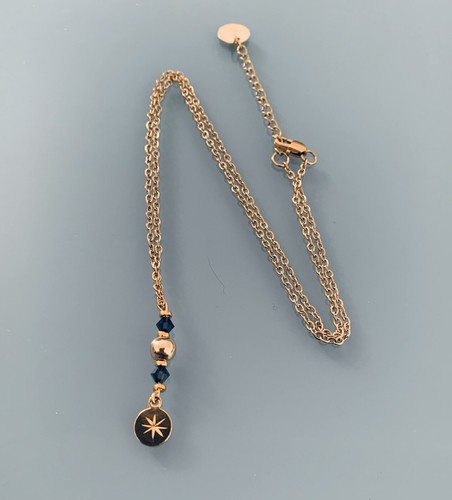 Collier pierres swarovski - pierres,