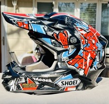 Shoei VFX-W Barcia Full Face Helmet/Graffiti/Discontinued Design/Size Medium 