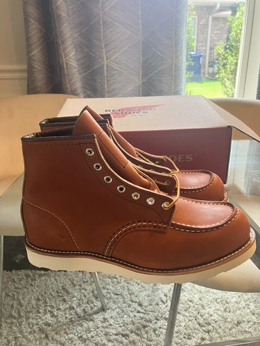 10d red wing heritage classic - red,
