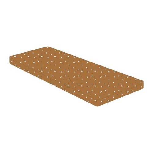 Matelas pliant tissu - -,