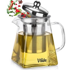 Théière en verre résistant
