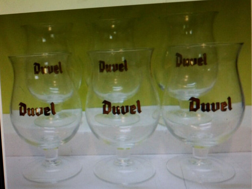 Lot verres bière duvel - lot,