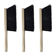 Lot de 3 Brosses à Main Balayettes en Poils Naturels - Fabriquées en Allemagne