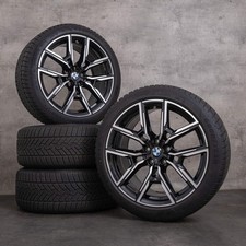 BMW Série 4 i4 pneus hiver 19 pouces G26 Gran Coupe Jantes 8747304 8747305 Styli