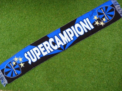 Echarpe inter milan signed - echarpe,