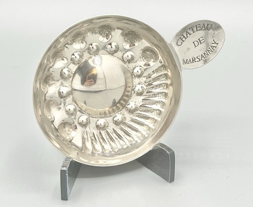 Tastevin métal argenté - tastevin, en