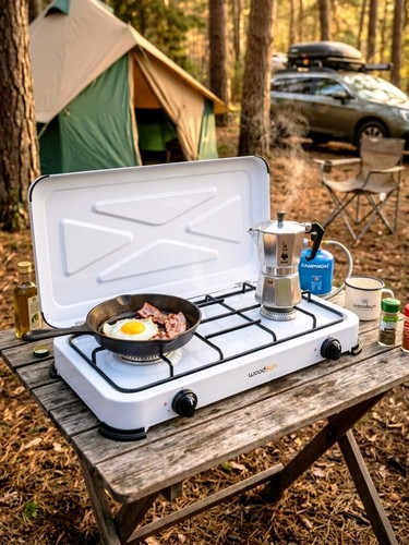 Réchaud camping gaz 2 - camping, à