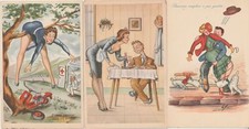Trois Cartes Postales