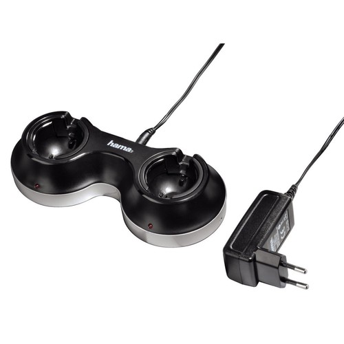 Hama chargeur double dock - chargeur,