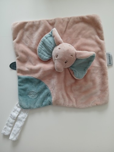 Nattou doudou plat éléphant - nattou,