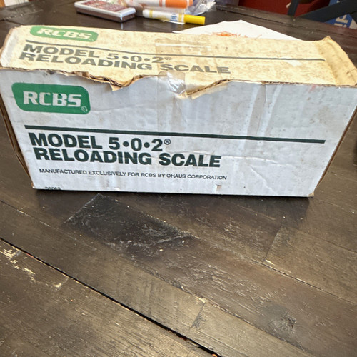 Rcbs powder scale 505 - 5-0-2,