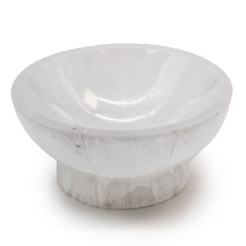 Bol rituel sélénite 10cm - en,