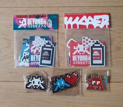 Space invader pack stickers - stickers, +