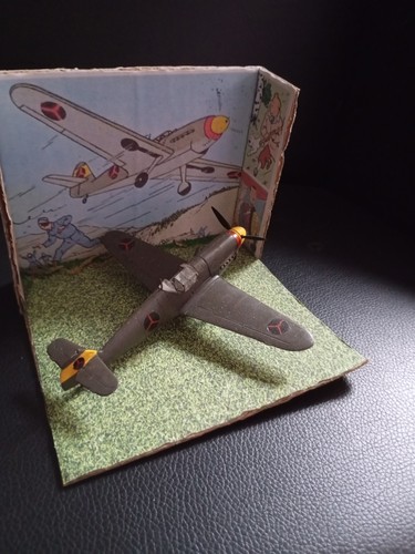 Maquette artisanale tintin - maquette,