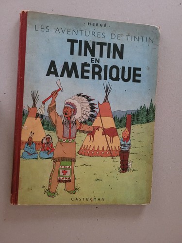 Ancien album tintin - album, en