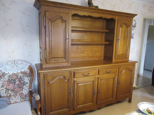 Buffet vaisselier chene - en,