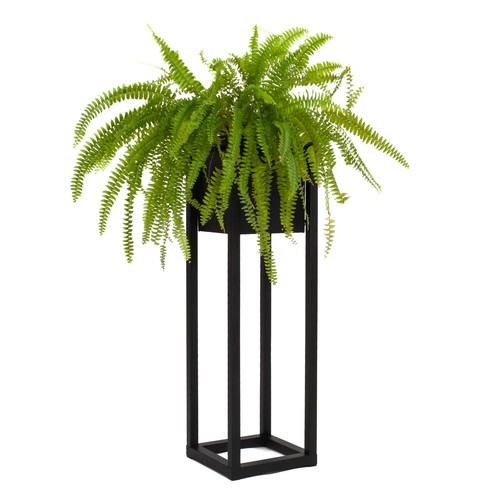 Porte plantes métal moderne - plantes,