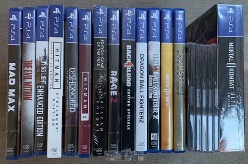 Ps4 lot jeux vidéo neufs - -,