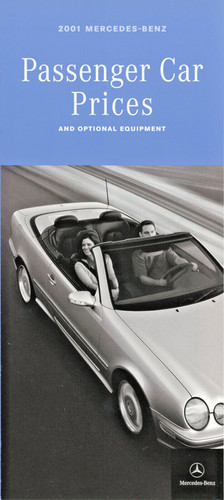 2001 mercedes benz - 2001, mercedes-benz