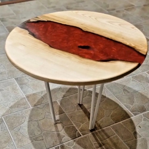 Table ronde époxy - ronde,