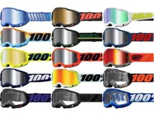 100% Accuri 2 Goggles Closeout Colors Adult Motocross Dirt Bike MX/ATV/UTV