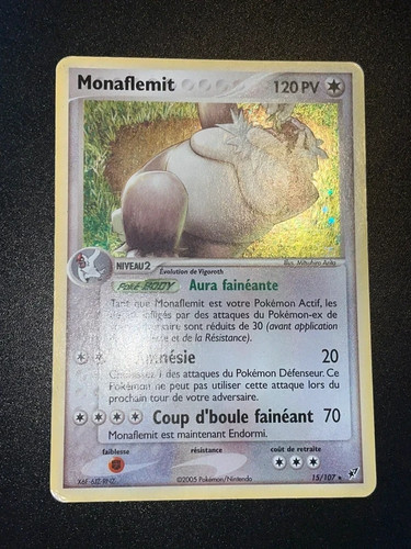 Carte pokémon monaflemit - carte,