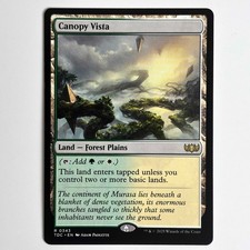 CANOPY VISTA MTG TDC - CARTE MAGIC THE GATHERING EN NEUF
