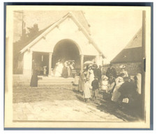 France, Crisenoy, Baptism of Jacques Courcier. Vintage Dragee Distribution 