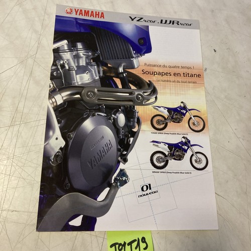 Yamaha yz426f wr426f 2001 moto - wr426f,