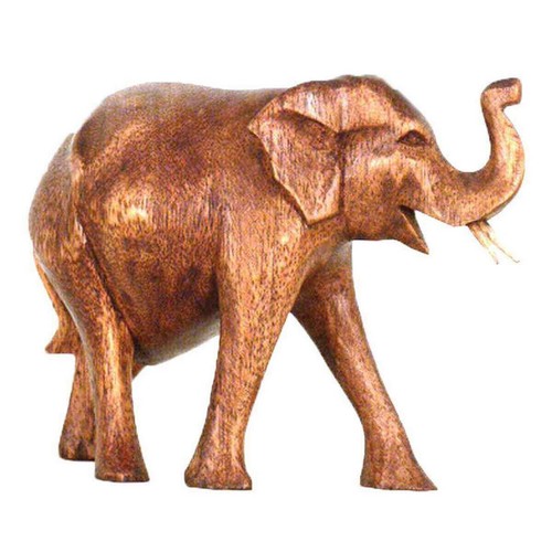 éléphant bois figurine - Éléphant,