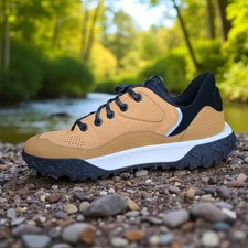 Timberland Greenstride Motion 6 Low Boots Tan Black Lace Up Casual Outdoor Shoes