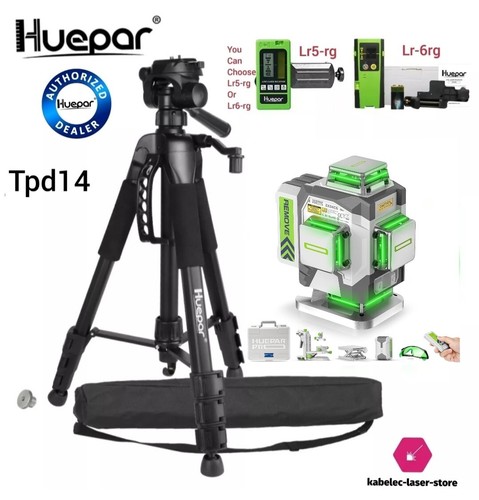 Lot niveau laser - niveau, huepar