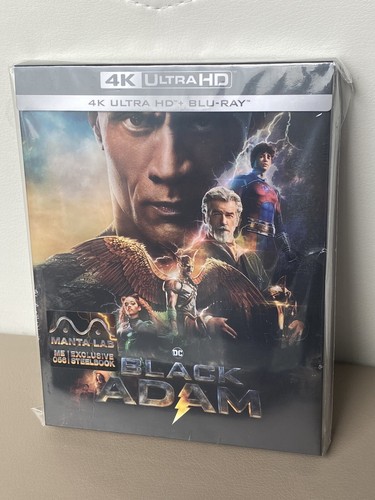 Steelbook black adam full - steelbook,