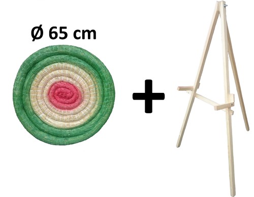 Cible tir arc - à, l'arc