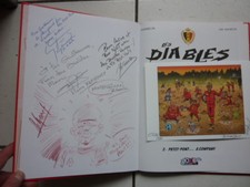 DEMARCK / LES DIABLES ROUGES 2   / EO +  DEDICACES + EX LIBRIS 50 EX  NUM SIGN 
