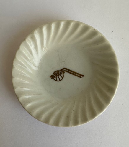 Antique empty pocket ashtray - antique,
