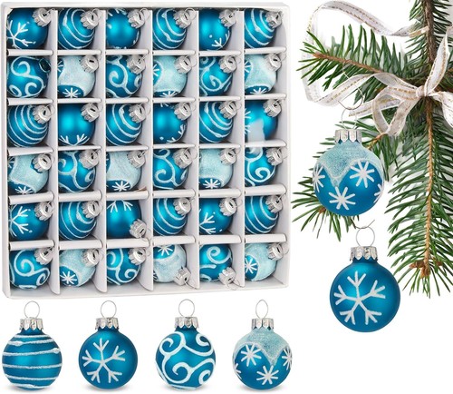 Boules noël en - noël, verre